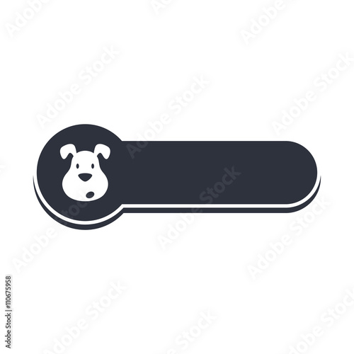 puppy dog banner template