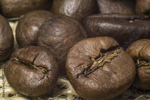 oasted grain coffee close-up photo