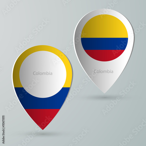 Free Download paper of map marker for maps colombia - GFXLoad