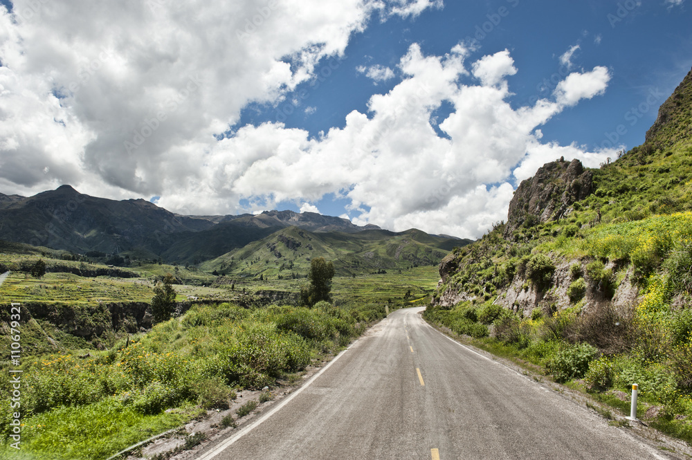 Peruvian Roadway