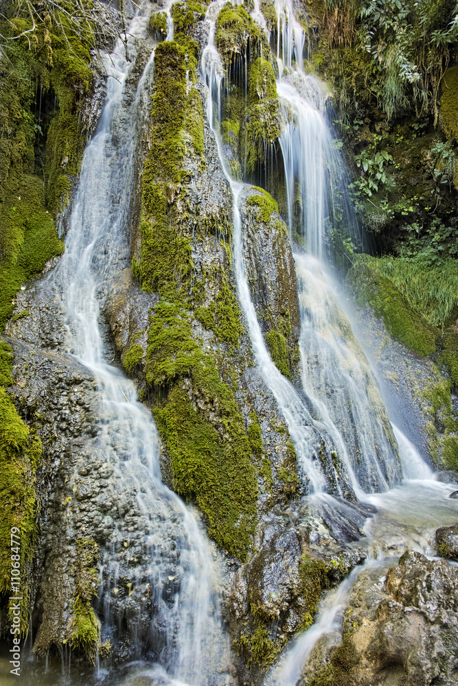 Amazing view of Krushuna Waterfalls, near the city of Lovech, Bulgaria