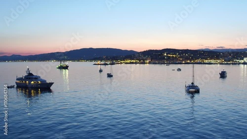 Cannes, night, Provence-Alpes-Côte d'Azur, French Riviera