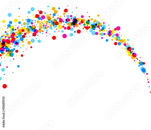 Background with color drops.