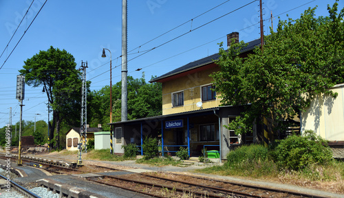 Libechov station in central Bohemia
