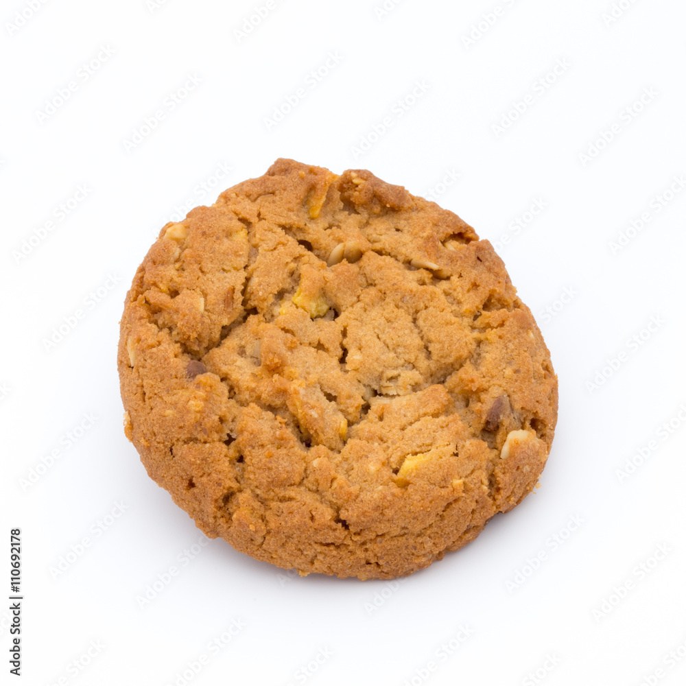 Oatmeal cookies with isolated background. Oatmeal cookies with isolated background.