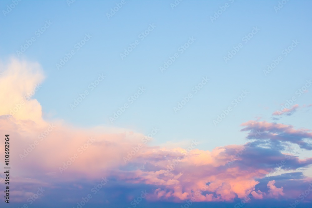 Obraz premium Sunset sky for background