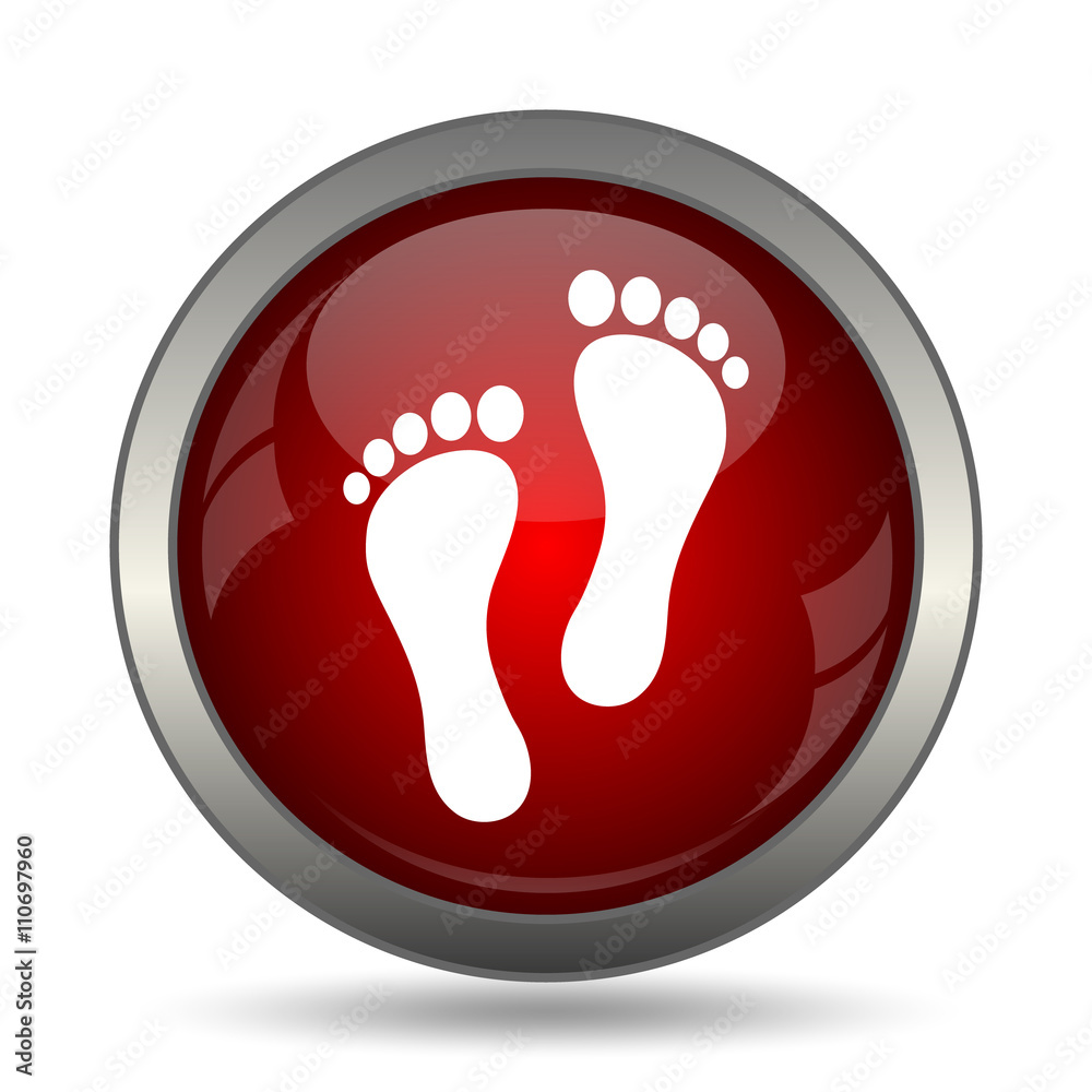 Foot print icon Foot print icon