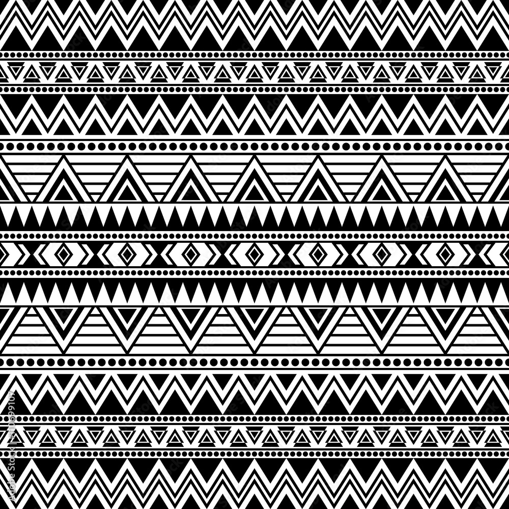Seamless aztec pattern Seamless aztec pattern