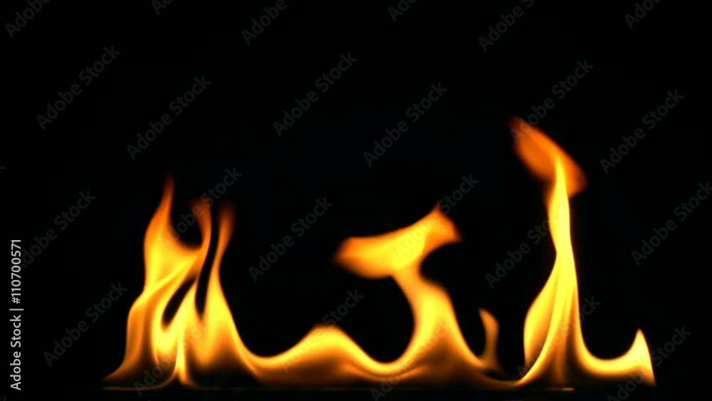 Fire flame isolated on black background, Slow motion
Fire flame isolated on black background, Slow motion