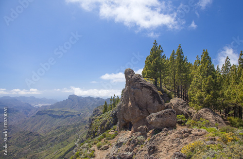 Gran Canaria, Cuevas de Caballero at Risco Chapi photo