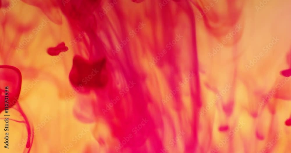 Color inks in water. abstraction background