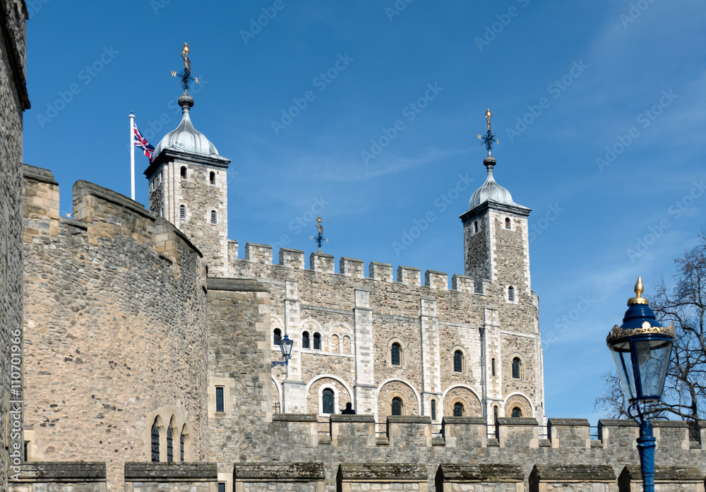 View of the Tower of London