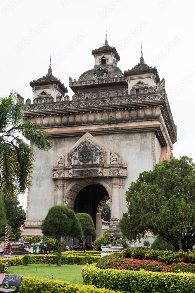 Obraz premium War Memorial in Laos