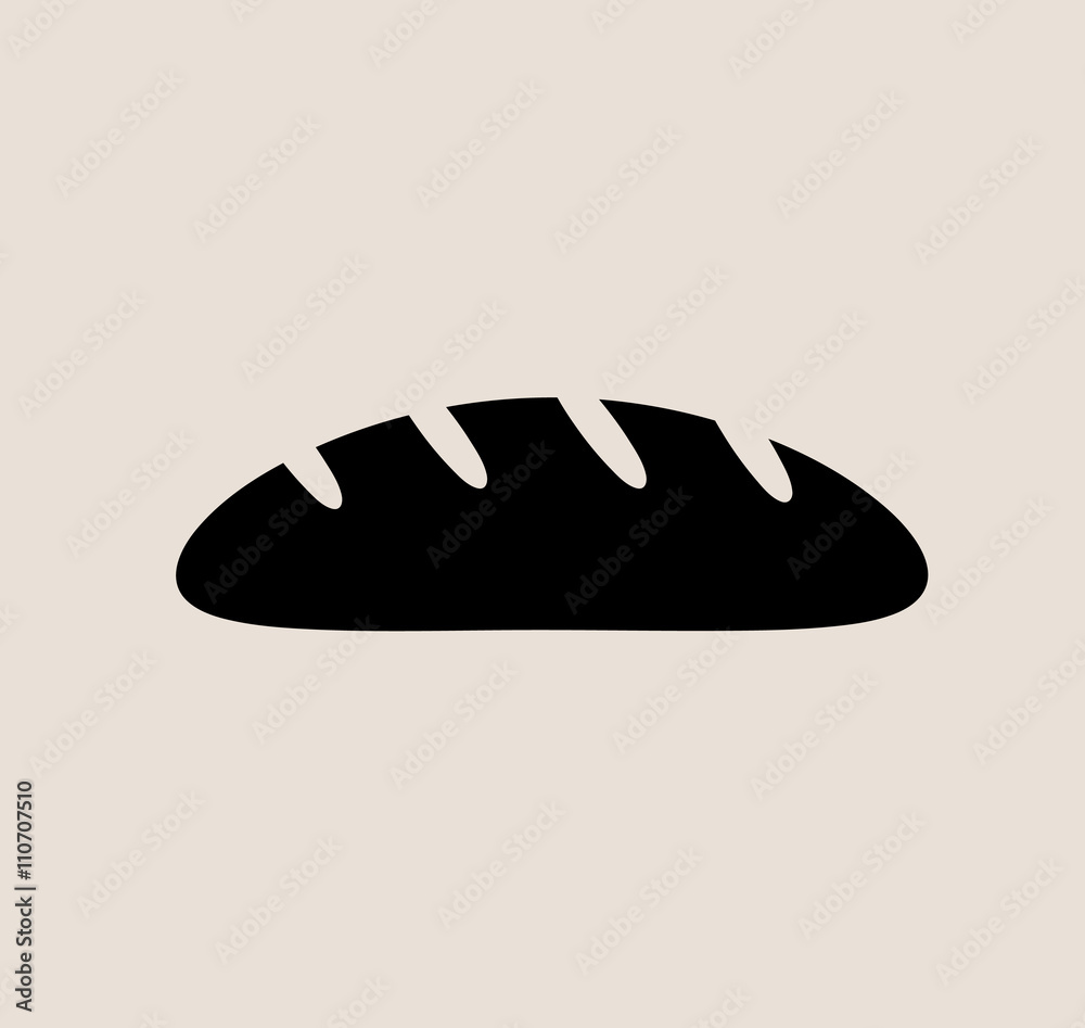 Bread Icon, a hand drawn vector illustration of a bread icon. Bread Icon, a hand drawn vector illustration of a bread icon.
