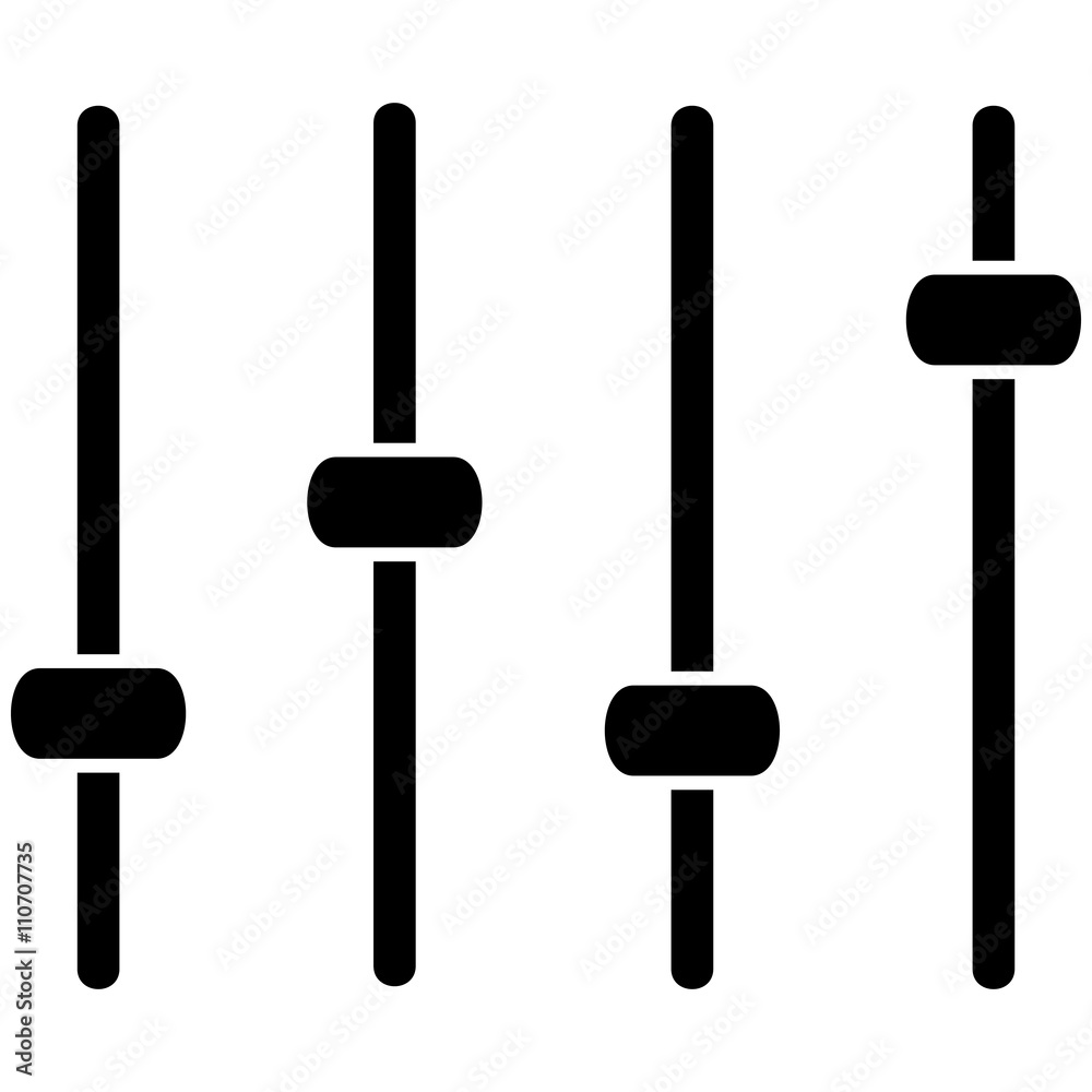Sound mixer icon Sound mixer icon