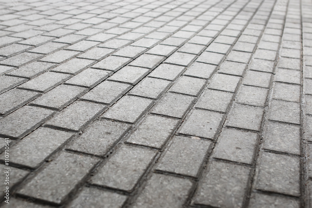 paved cobblestone pavement