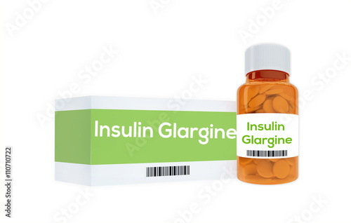 Insulin Glargine concept photo