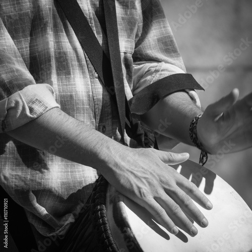 Djembe player