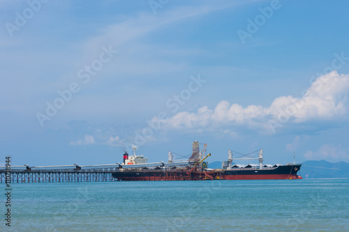 Cargo Ship or harbor