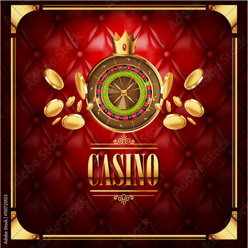 Vector casino gambling game luxury background