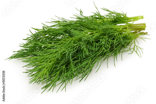 A bunch of fresh dill 