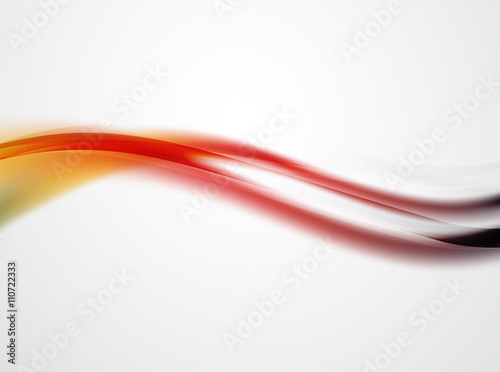 Modern curve stripes template