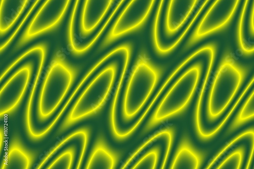 Illustration of a dark green background with yellow rhombuses
