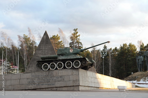 The memorial complex "line of Glory" on the Volokolamsk highway.