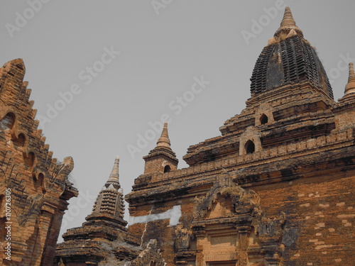 Temples in Bagan  Land of Pagoda  Myanmar