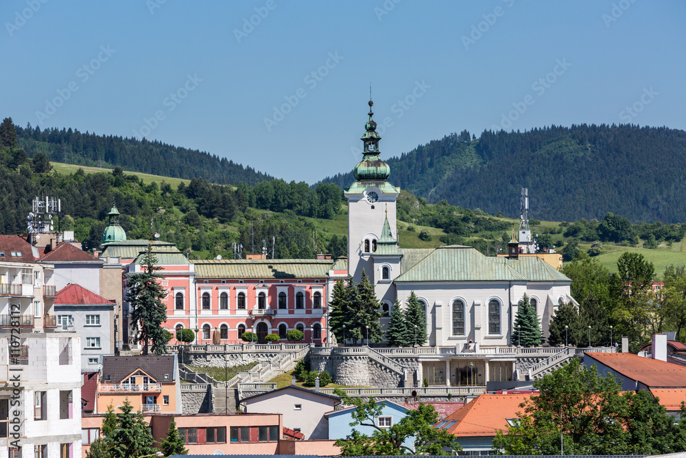 View to the church St. Andrew, a famous and historical buildings View to the church St. Andrew, a famous and historical buildings