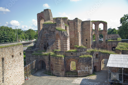 Photography Roman Bath Ruins; Trier Germany