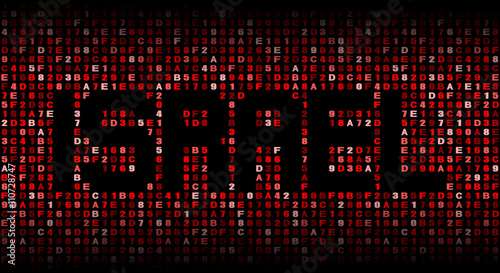 Wallpaper Mural Israel text on hex code illustration Torontodigital.ca