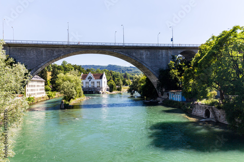 Photos Typical view from Wettingen side to the city of Baden