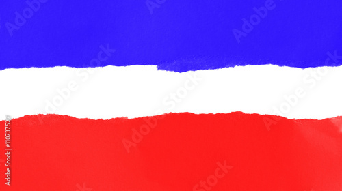 Wallpaper Mural ripped in paper on white Torontodigital.ca