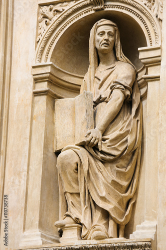 Statue of a Sybil at Prague Loreta