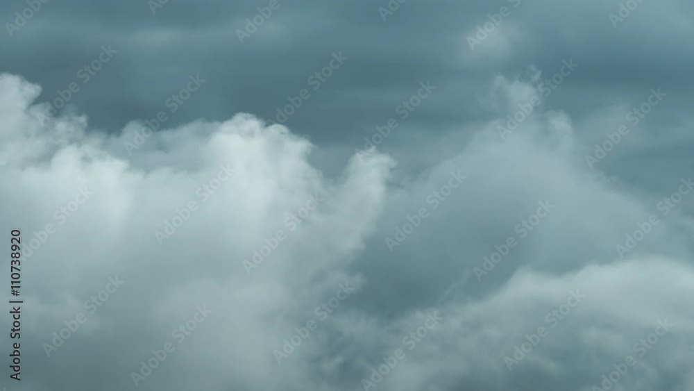 The flow of beautiful rain cloud. Time lapse The flow of beautiful rain cloud. Time lapse