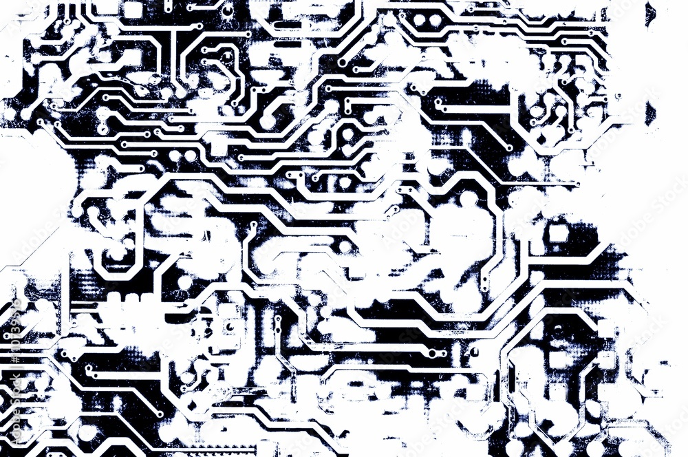 Electronic circuit for texture or background