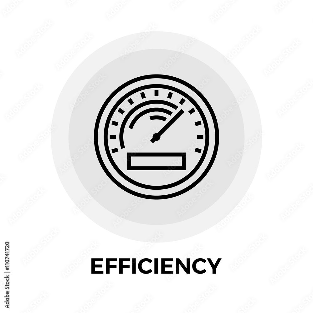 Efficiency Line Icon