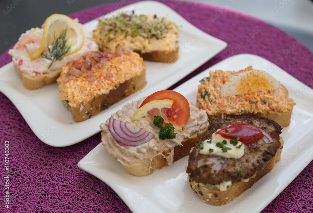 Open Sandwiches in Austria