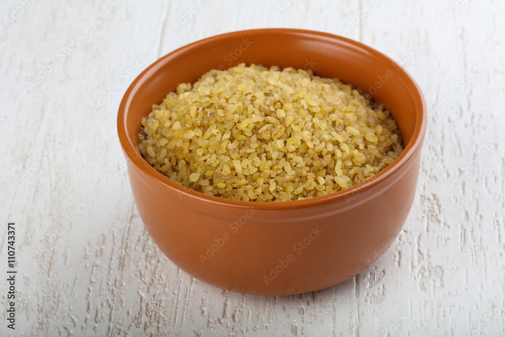 Raw bulgur Raw bulgur