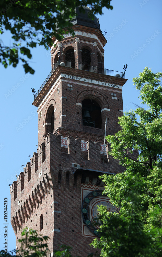 Torre del Castello Sforzesco Milano