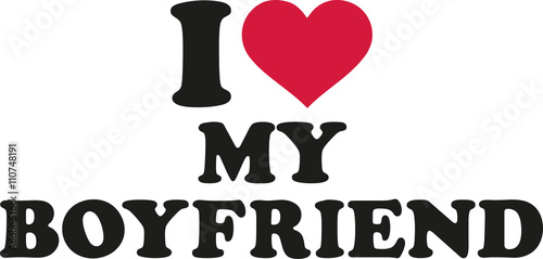 I heart my boyfriend