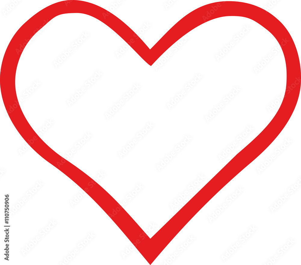 Heart icon outline Heart icon outline