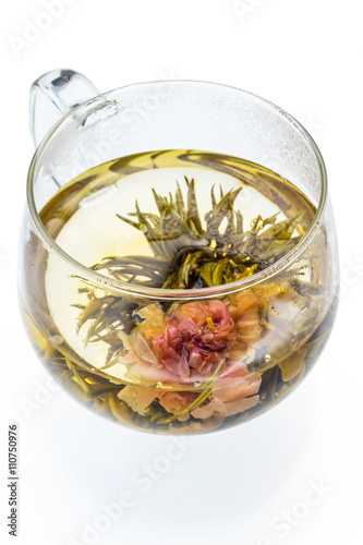牡丹の工芸茶 アジアのハーブティー blooming tea
