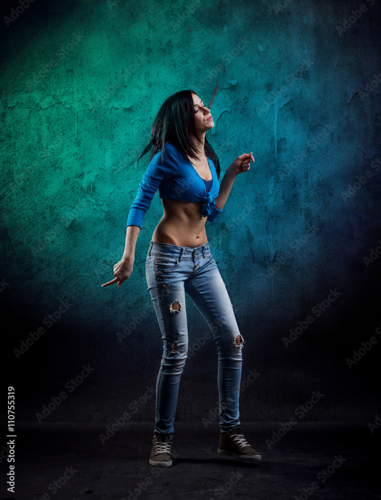 Fototapeta premium Modern dancer poses