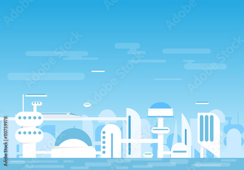 Futuristic city