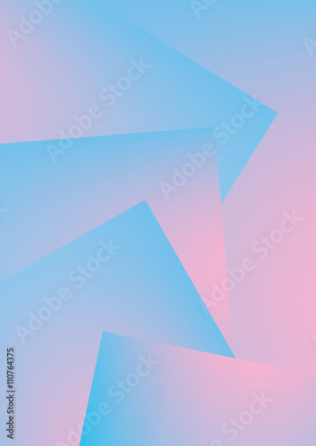 Abstract sky blue and pink background