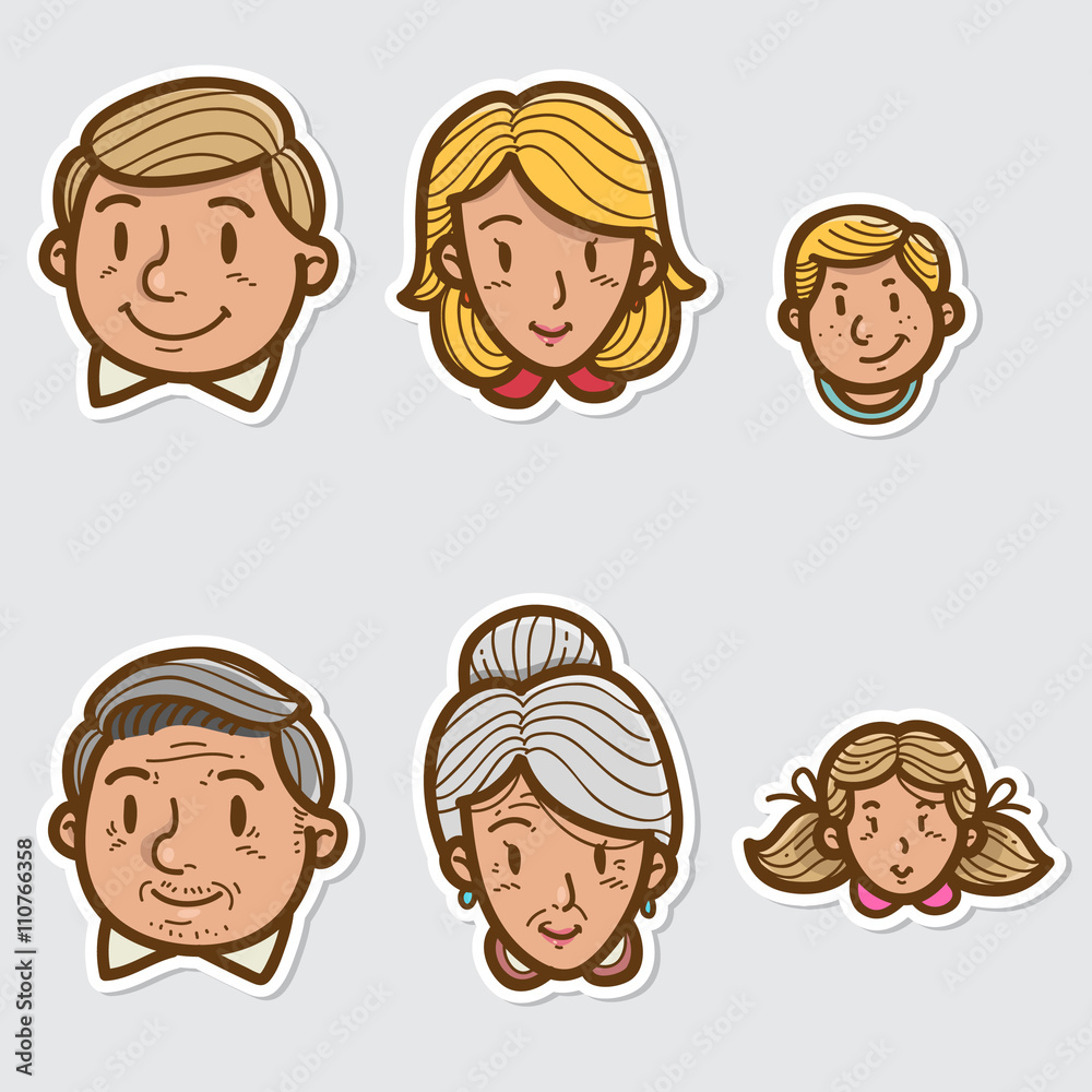 Family sticker Family sticker