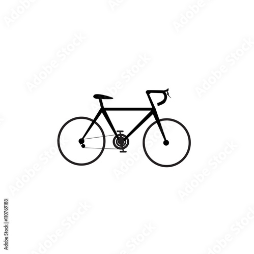 Bicycles, vector illustration.