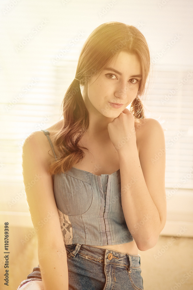 sensual girl portrait sensual girl portrait